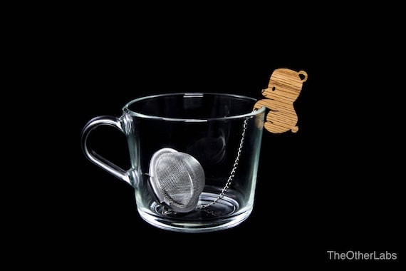 Tea Buddy™ Bear Tea Inrfuser, Loose Leaf Tea, Tea Steeper, Mesh