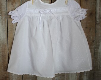 Baby Eyelet Dress - Etsy Australia