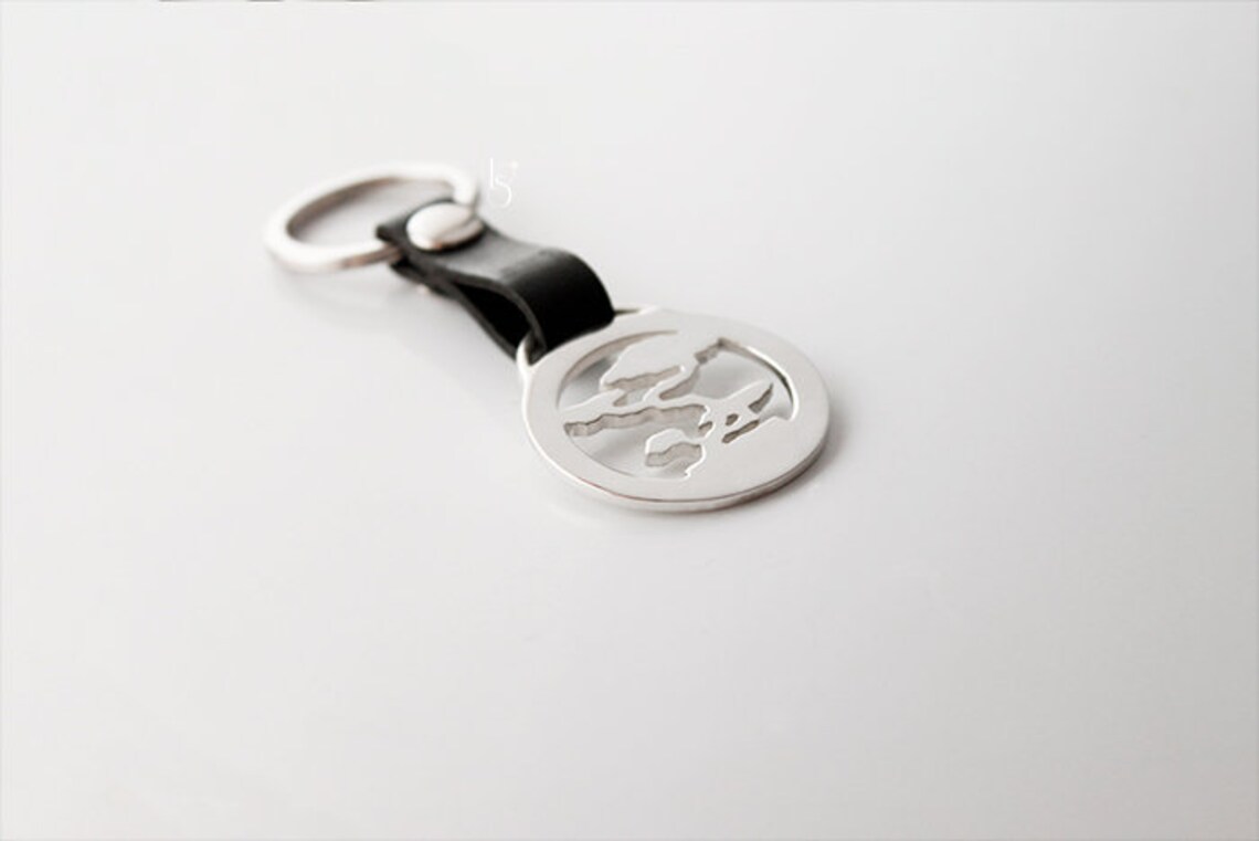 Silver Bonsai Keychain. Tree Keychain. Bonsai Jewelry. Bonsai Etsy