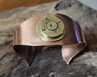Bullet Bracelet- Copper and Brass