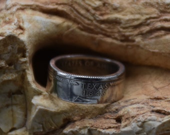 Texas State Quarter Ring