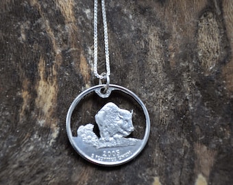 Kansas State Quarter Necklace