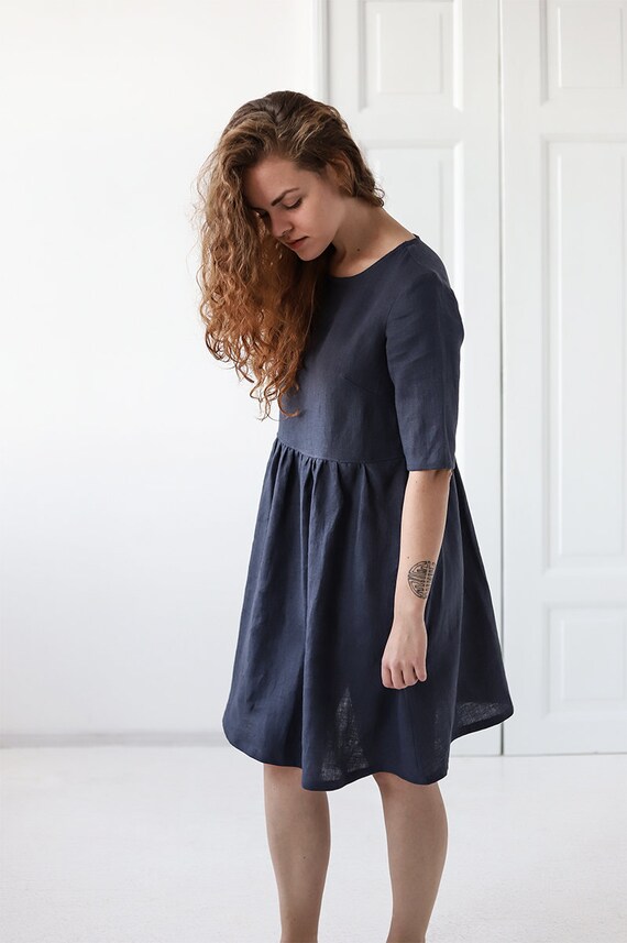 Knee Length Swing Dress