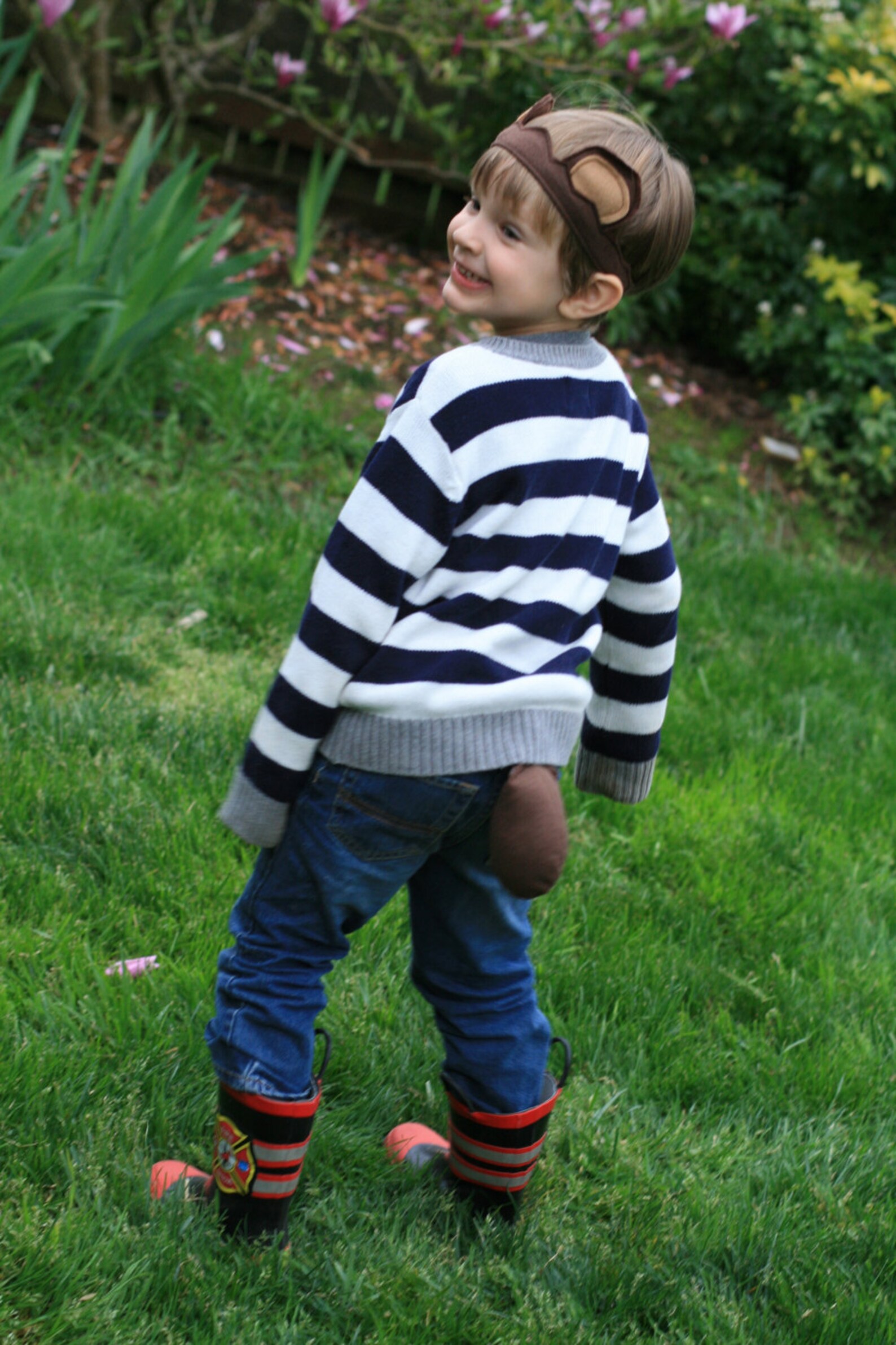 Brown Bear Tail & Ears Bear costume Grizzly costume Etsy