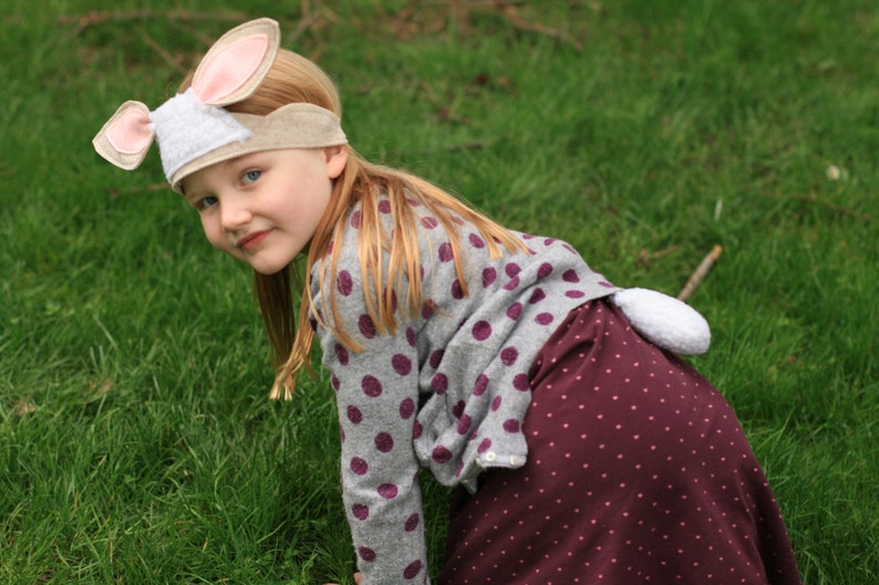 White Lamb Tail & Ears Kids Animal costume Sheep Costume Etsy