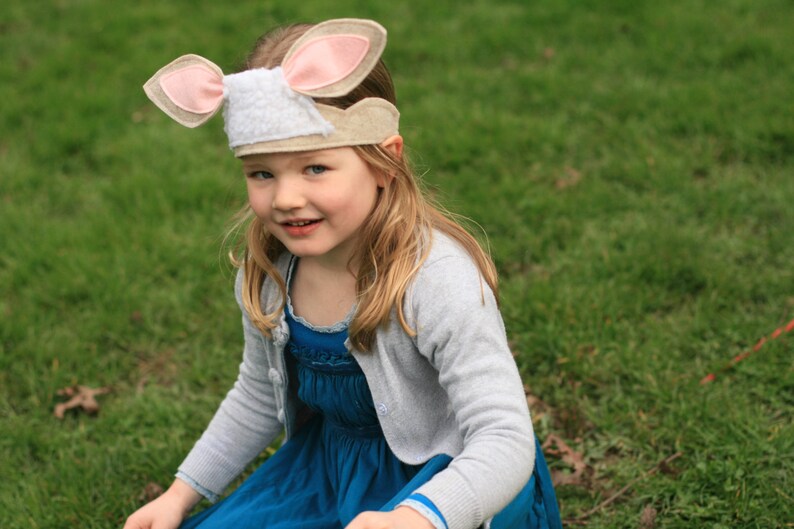 White Lamb Tail & Ears Kids Animal costume Sheep Costume Etsy