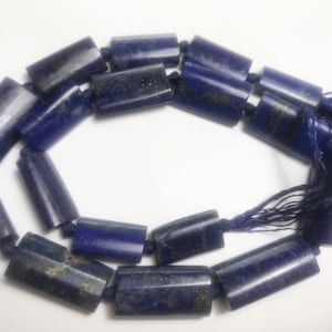 Royal blue Natural Matte finish stunning matte finish lapiz lazuli beads Afghanistan