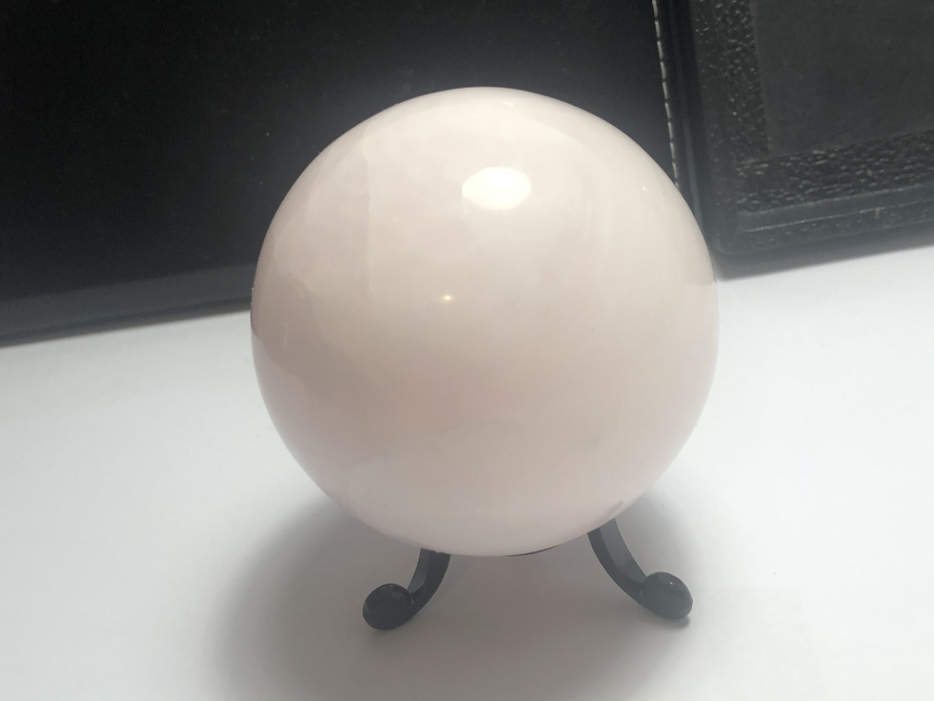 538 Grammes Top Grade Pink Calcite Crystal Sphere Pakistan Pc1004