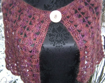 Crochet Simple Shell Shawl