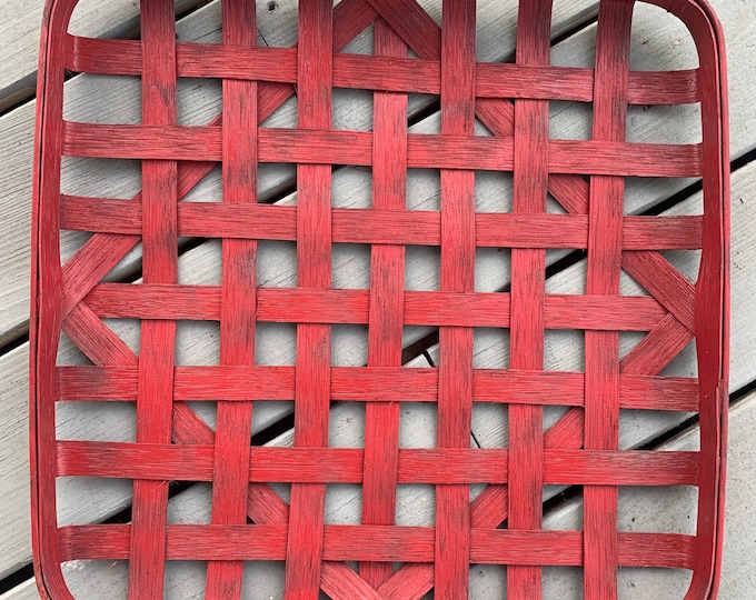 Extra Large Square Tobacco Basket 30x30 Etsy