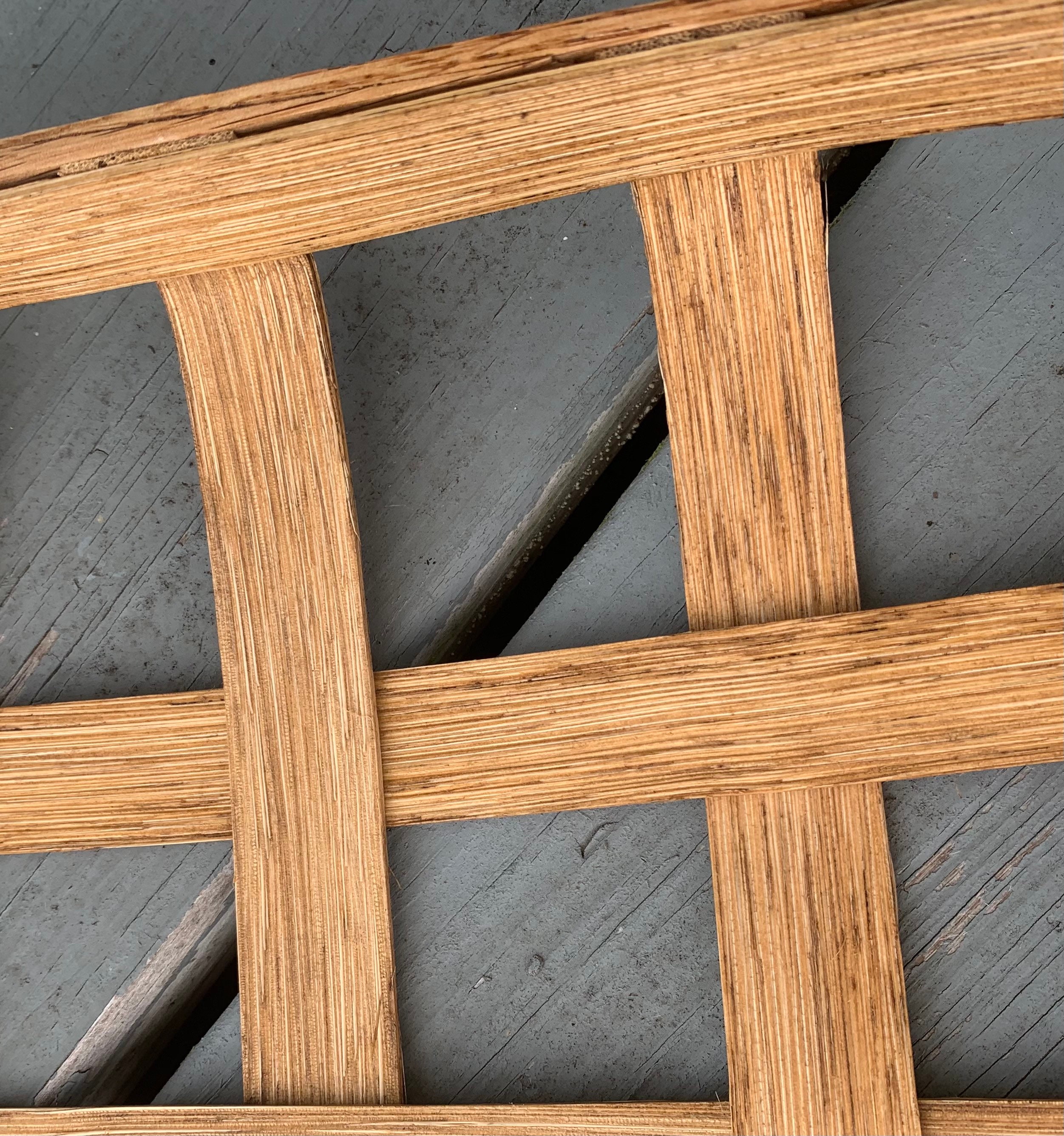 12 X 22 Rectangle Handmade Tobacco Basket Basket Wall Etsy