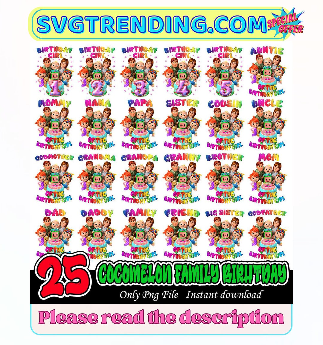Rainbow Birthday Boy Png Rainbow Birthday Png Family - Etsy