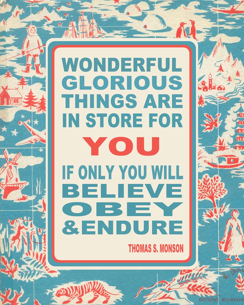 Printable LDS Quotes Set 1 Etsy