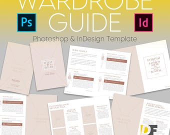 Wardrobe Guide Booklet - Classic Style - PSD & ID