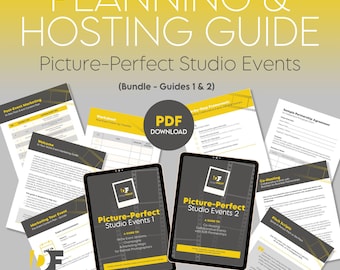 Picture Perfect Studio Events | Plan and Host Profitable Photography Events | PDF Bundle