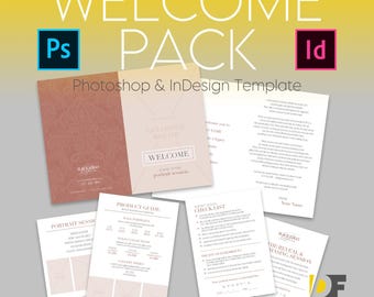 Welcome Pack Template - PSD & ID