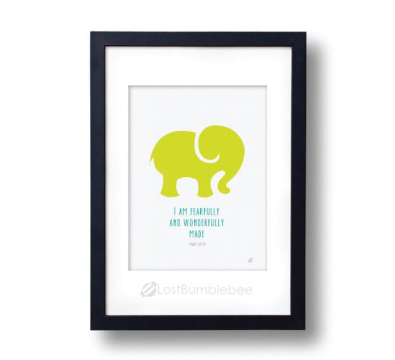 I Am Fearfully and Wonderfully Made Digital Printable - Etsy