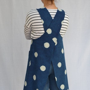 The Maria Apron PDF sewing pattern, Pinafore style apron, cross-back apron, DIGITAL DOWNLOAD, Japanese apron pattern, pdf, sewing pattern image 10