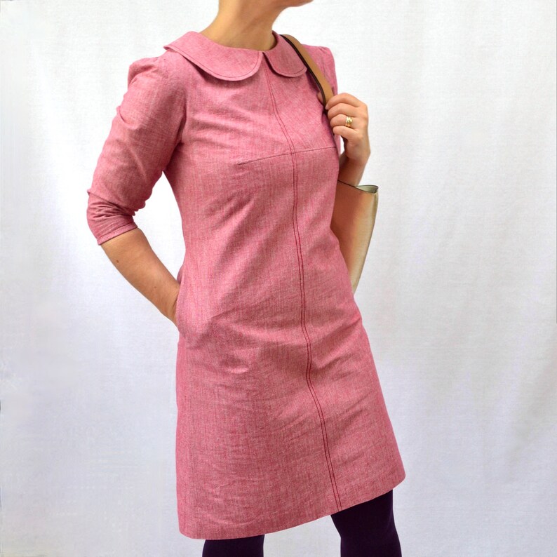 The Kitty Dress Sewing Pattern. Dress Sewing Pattern Womens Etsy UK