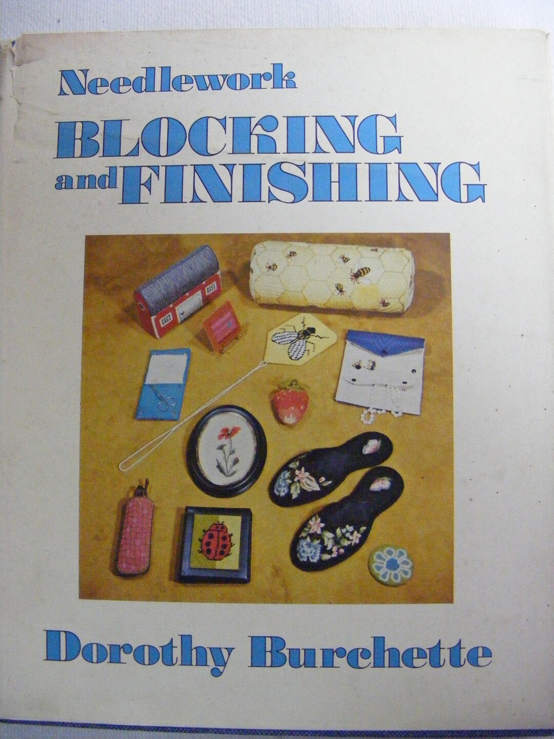 Needlework Blocking and Finishing 1974 Door Stops Chair Seats Etsy