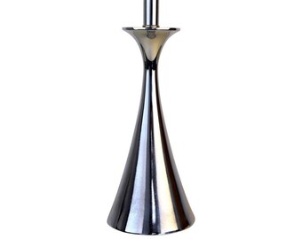 Laurel Chrome Cone Lamp