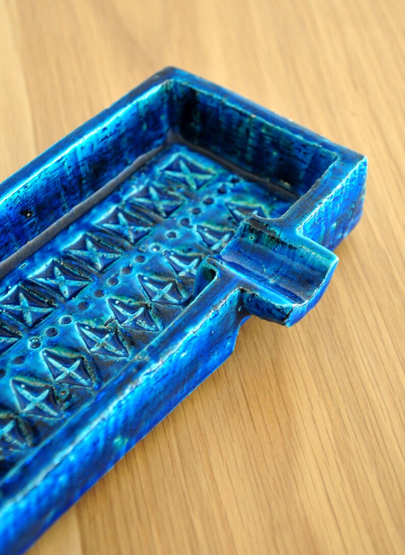 Rimini Blu Catchall Ashtray by Aldo Londi for Bitossi image 7