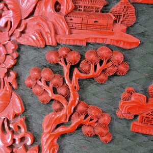 Large Domed Cinnabar Box image 3