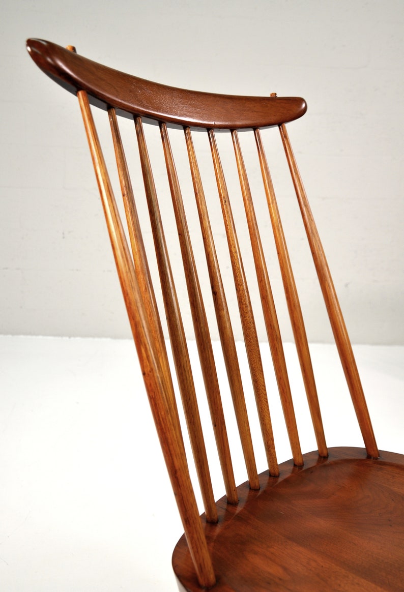 Pair of George Nakashima New Chairs image 2