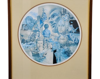 We the People Limited Edition Color Lithograph by Jonas Gerard