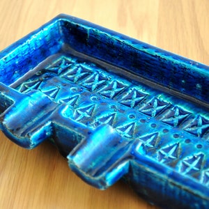 Rimini Blu Catchall Ashtray by Aldo Londi for Bitossi image 6