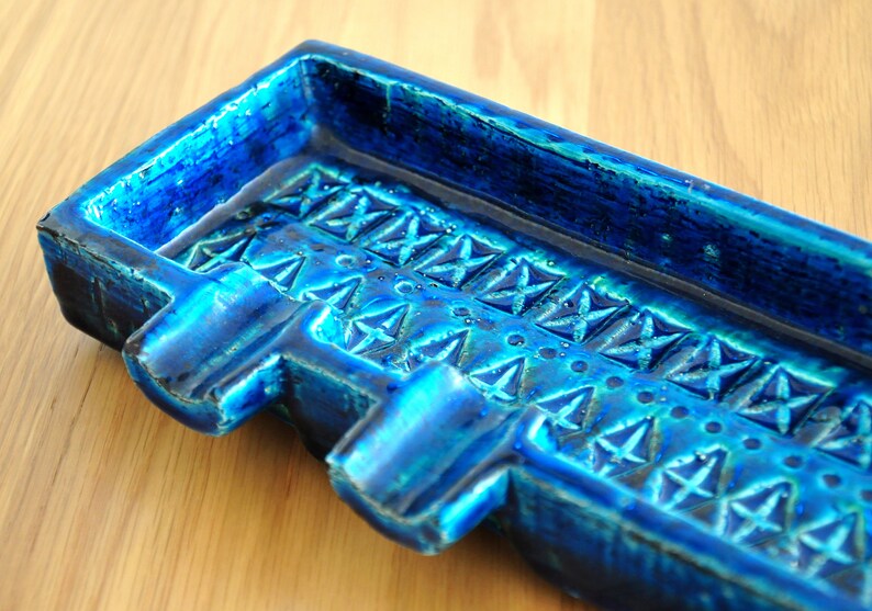 Rimini Blu Catchall Ashtray by Aldo Londi for Bitossi image 6