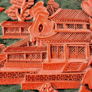 Large Domed Cinnabar Box image 4