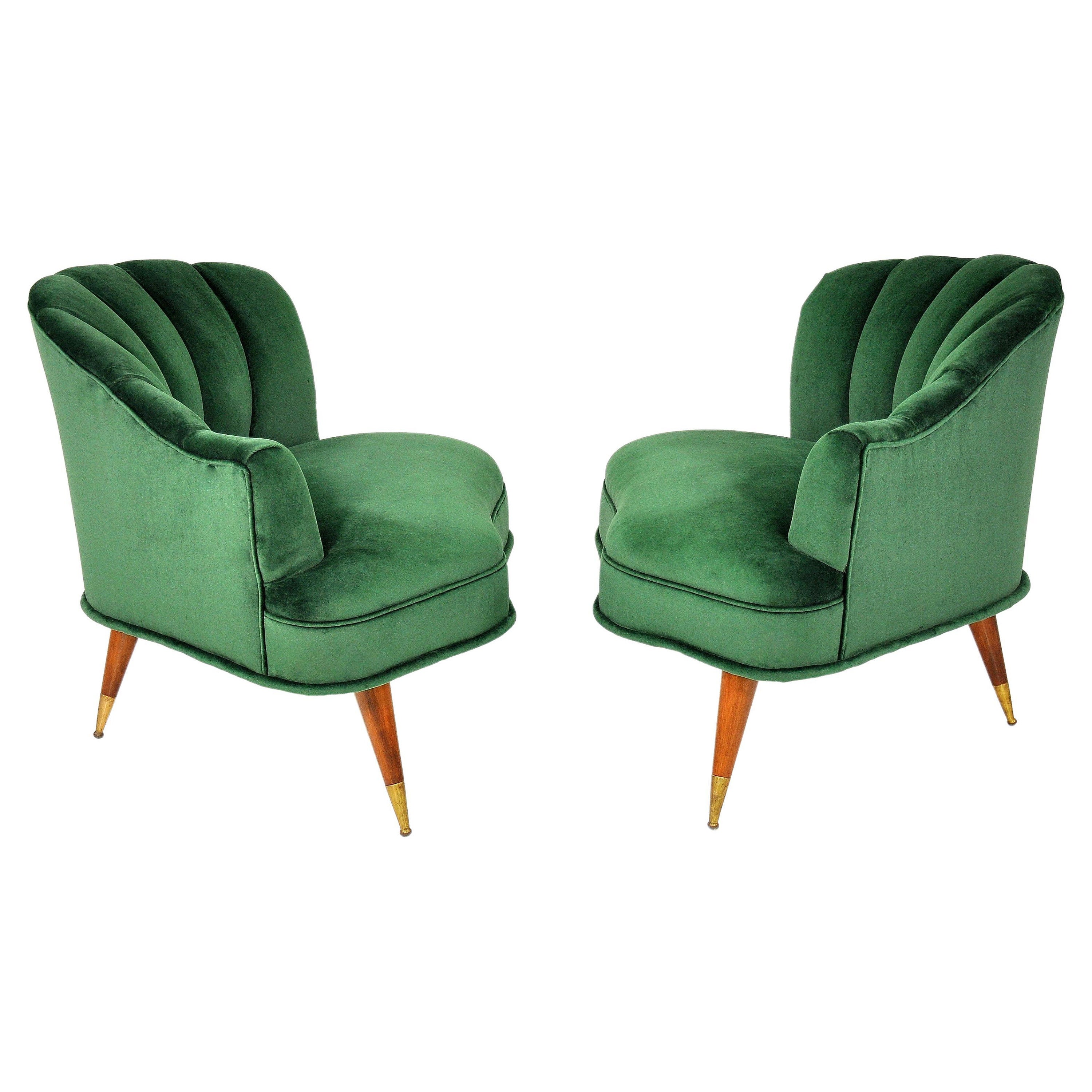 Casella velvet armchair sales