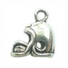 BULK 40 Silver Football Helmet Charm Pendant 13x12mm by TIJC SP0793B