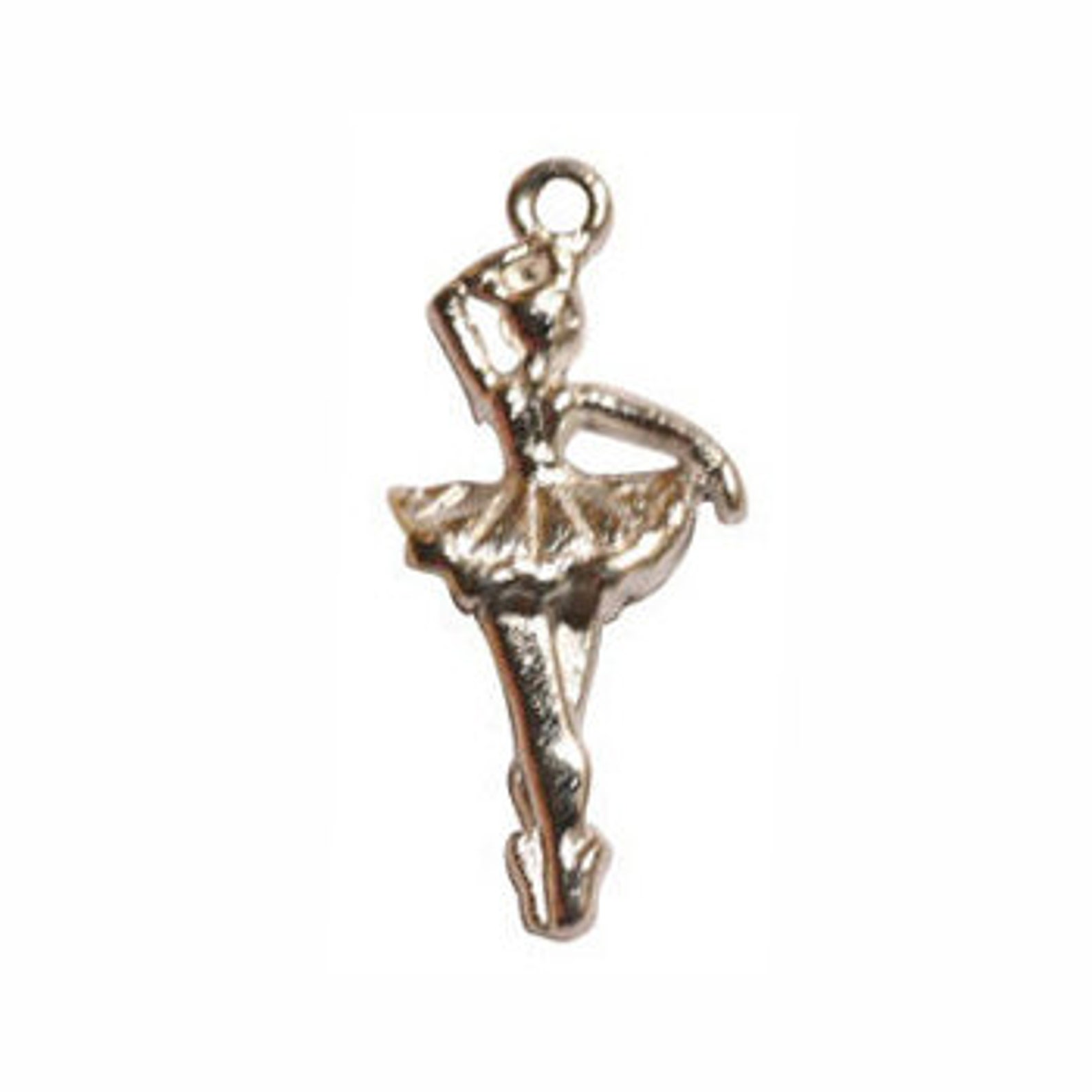 bulk 30 ballerina charm ballet pendant silver by tijc sp0154b