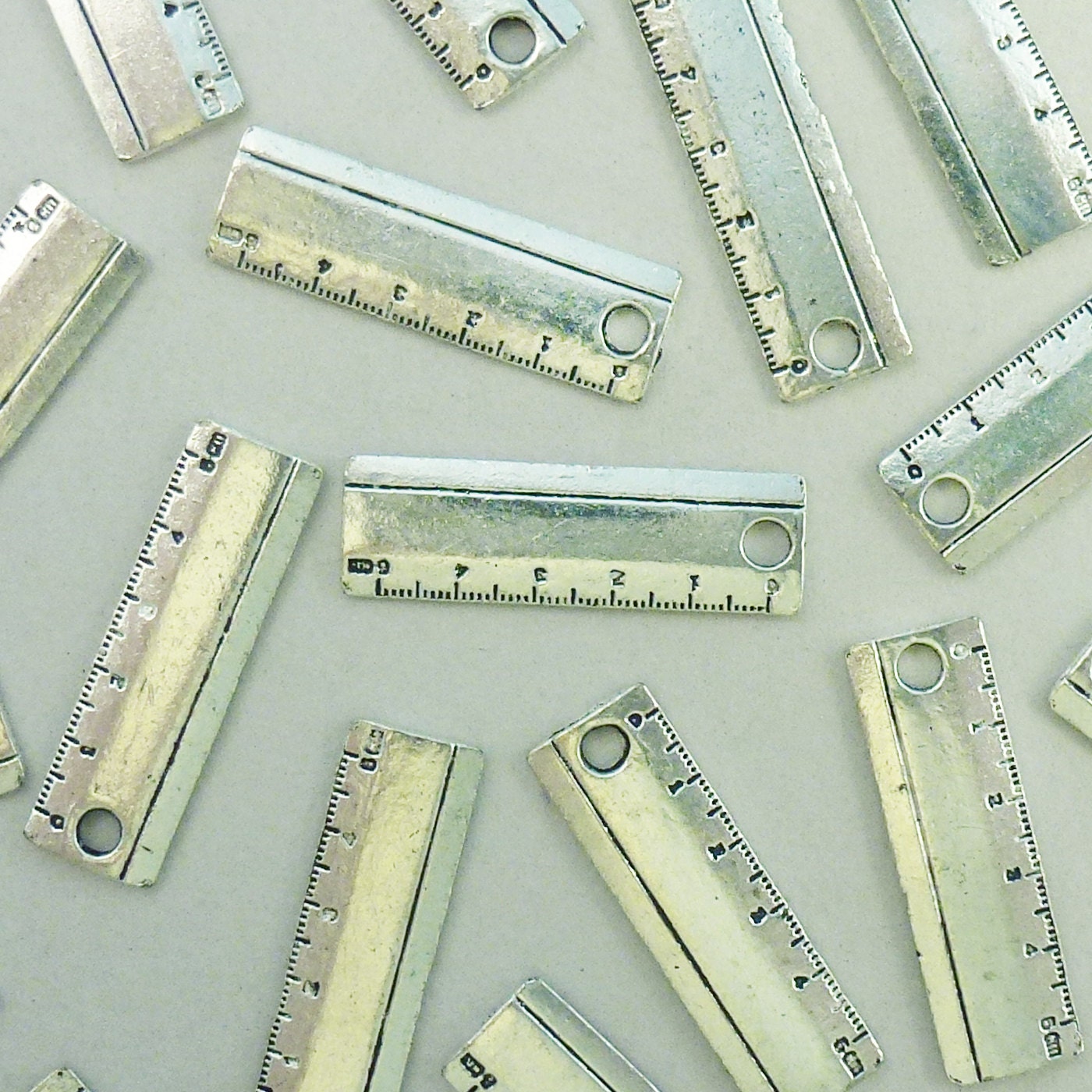 BULK 50 School Silver Ruler Charm by TIJC SP0971B - Etsy BULK 50 School Silver Ruler Charm by TIJC SP0971B - Etsy