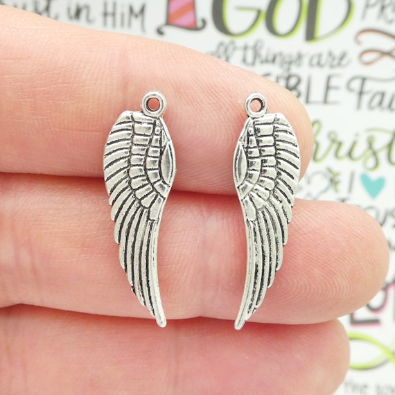 WING CHARM SILVER WING CHARM SILVER