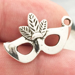 mardi gras mask charm