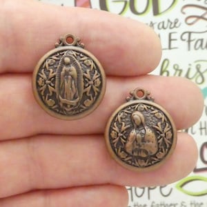 1 Our Lady of Guadalupe Pendant Copper by TIJC SP2134