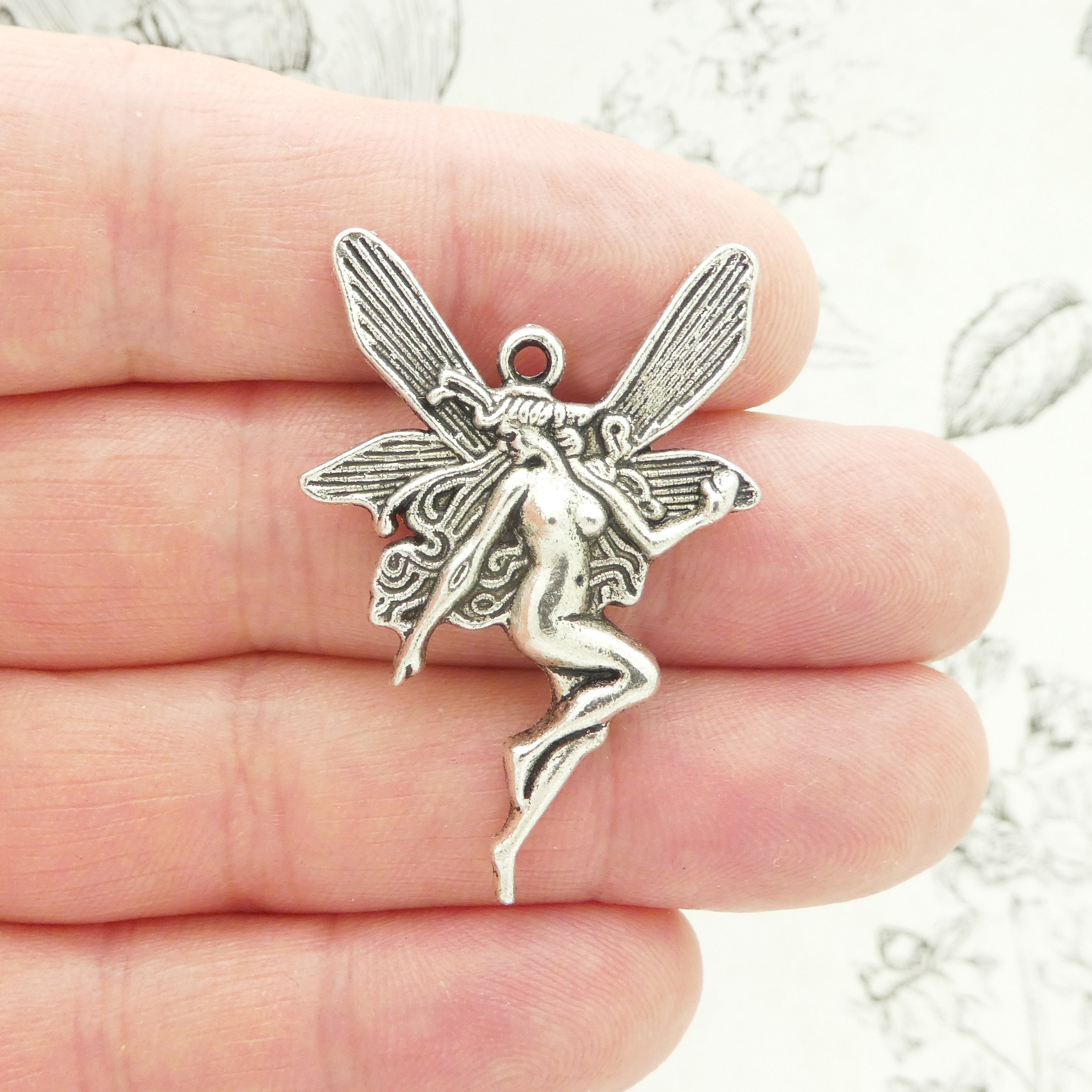 STERLING SILVER FAIRY CHARM