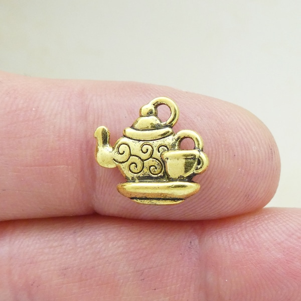 Gold Teapot Etsy