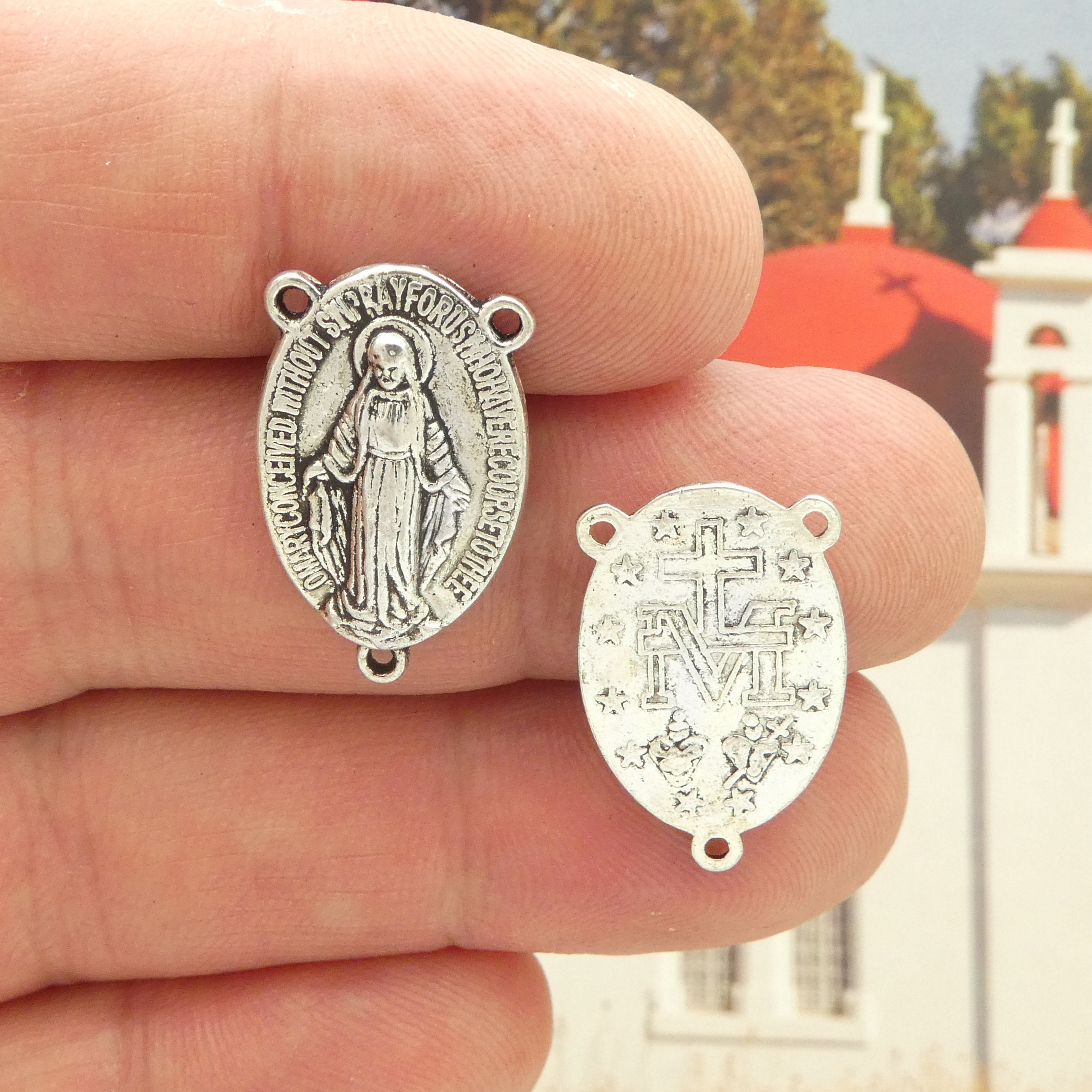 【TommassiniJewelry】St. Mary Miraculous Rosaryネックレス TommassiniJewelry】St. Mary Miraculous Rosaryネックレス