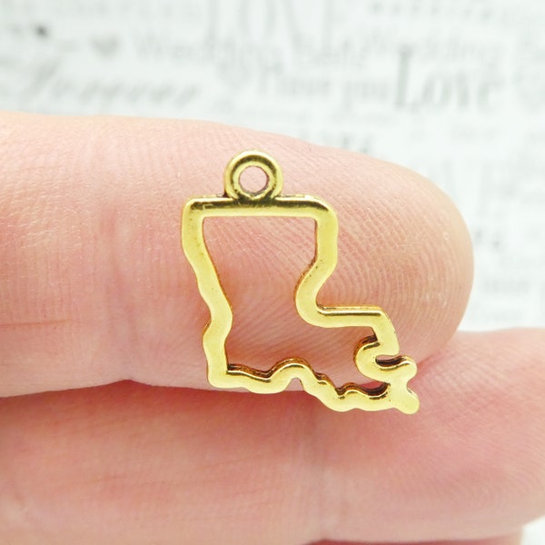15 Louisiana Charms Gold by TIJC SP1778