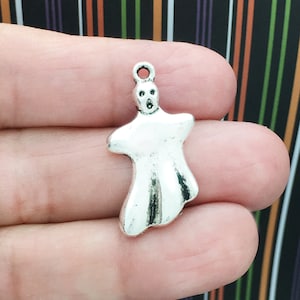 10 Ghost Charm Silver by TIJC SP0737