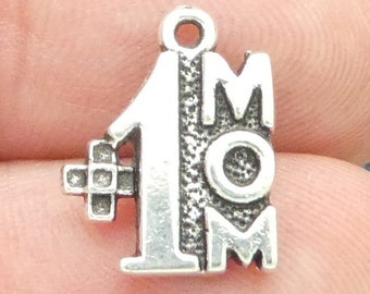 チーズ一家　ジッパーチャーム Mother 8 #1 Mom Charms for Jewelry Making 18x6mm by TIJC SP2149 - Etsy