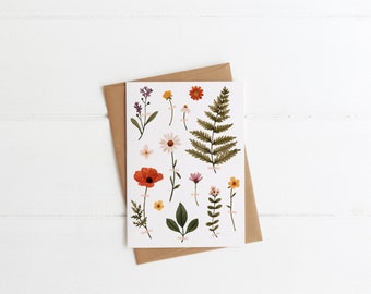 Herbarium | Greeting card | Blank card