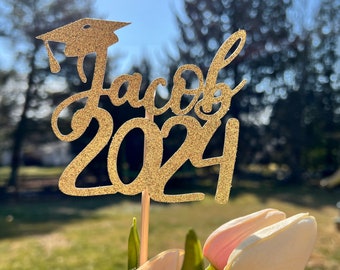 Graduation 2026 sticks, graduation centerpiece sticks, congrats grad 2026, graduation 2026, personalized graduation pics, set of 3