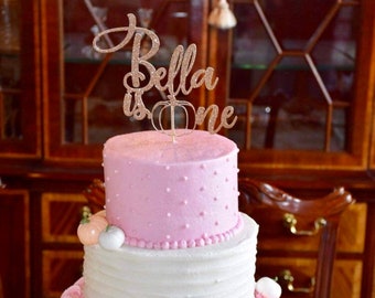 1er anniversaire gâteau de citrouille, citrouille gâteau, gâteau personnalisé, or paillettes un Cake Topper, gâteau smash