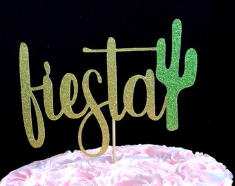 Fiesta cake topper, Fiesta topper, Cactus cake topper, Fiesta birthday, Fiesta birthday cake topper, Fiesta decorations, cactus decorations,