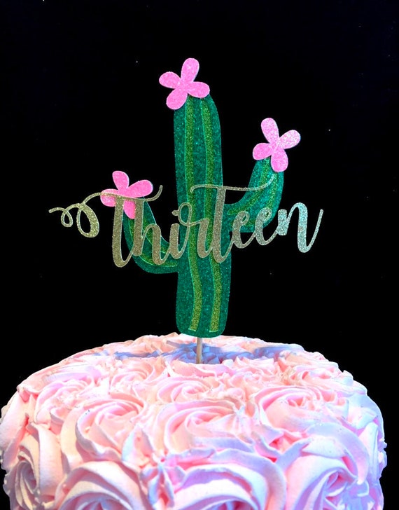Gateau De Fete Topper Fiesta Gateau De Cactus Anniversaire Etsy Gateau De Fete Topper Fiesta Gateau De Cactus Anniversaire Etsy